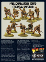 BOLT ACTION : FALLSCHIRMJAGER SQUAD (TROPICAL UNIFORM)