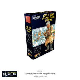 BOLT ACTION : SOVIET ARMY WEAPONS TEAMS (WINTER)