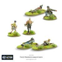 BOLT ACTION : FRENCH RESISTANCE WEAPONS TEAMS