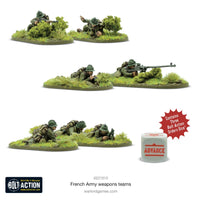 BOLT ACTION : FRENCH ARMY WEAPONS TEAMS