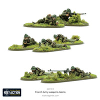 BOLT ACTION : FRENCH ARMY WEAPONS TEAMS