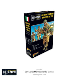BOLT ACTION : ITALIAN SAN MARCO MARINES INFANTRY SECTION