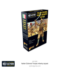 BOLT ACTION : ITALIAN COLONIAL TROOPS INFANTRY SECTION