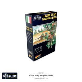 BOLT ACTION : ITALIAN ARMY WEAPONS TEAMS