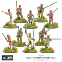 BOLT ACTION : JAPANESE BAMBOO SPEAR FIGHTER SQUAD
