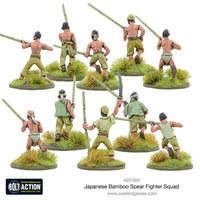 BOLT ACTION : JAPANESE BAMBOO SPEAR FIGHTER SQUAD