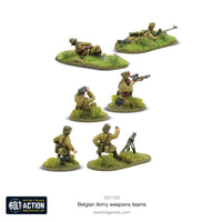 BOLT ACTION : BELGIAN ARMY WEAPONS TEAMS