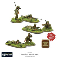 BOLT ACTION : POLISH ARMY WEAPONS TEAMS