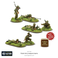 BOLT ACTION : POLISH ARMY WEAPONS TEAMS