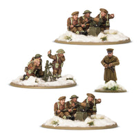BOLT ACTION : BRITISH & CANADIAN INFANTRY (WINTER) HEAVY WEAPONS PLATOON