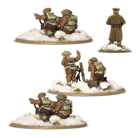 BOLT ACTION : BRITISH & CANADIAN INFANTRY (WINTER) HEAVY WEAPONS PLATOON