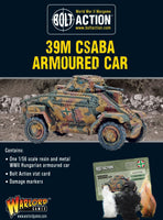 BOLT ACTION : HUNGARIAN 39M CSABA ARMOURED CAR