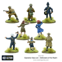 BOLT ACTION : BRITISH OPERATION SEA LION DEFENDERS OF THE REALM