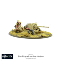 BOLT ACTION : 8TH ARMY 6 POUNDER ANTI-TANK GUN