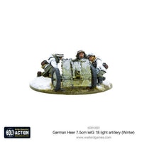 BOLT ACTION : GERMAN HEER 75MM LEIG 18 LIGHT ARTILLERY (WINTER)