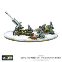BOLT ACTION : GERMAN HEER LEFH 18/40 10.5CM HOWITZER (WINTER)