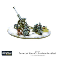 BOLT ACTION : GERMAN HEER LEFH 18/40 10.5CM HOWITZER (WINTER)
