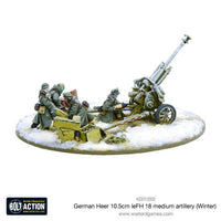 BOLT ACTION : GERMAN HEER LEFH 18/40 10.5CM HOWITZER (WINTER)
