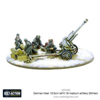 BOLT ACTION : GERMAN HEER LEFH 18/40 10.5CM HOWITZER (WINTER)
