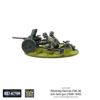 BOLT ACTION : BLITZKRIEG GERMAN PAK 36 LIGHT ANTI-TANK GUN