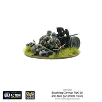 BOLT ACTION : BLITZKRIEG GERMAN PAK 36 LIGHT ANTI-TANK GUN