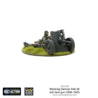 BOLT ACTION : BLITZKRIEG GERMAN PAK 36 LIGHT ANTI-TANK GUN