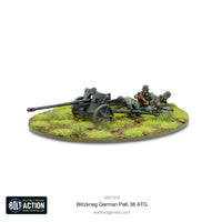 BOLT ACTION : BLITZKRIEG GERMAN PAK 38 5CM ANTI-TANK GUN