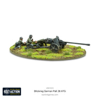 BOLT ACTION : BLITZKRIEG GERMAN PAK 38 5CM ANTI-TANK GUN