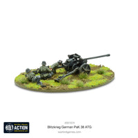 BOLT ACTION : BLITZKRIEG GERMAN PAK 38 5CM ANTI-TANK GUN