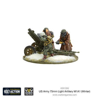 BOLT ACTION : US ARMY M1A1 75MM LIGHT ARTILLERY (WINTER)
