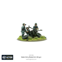 BOLT ACTION : ITALIAN ARMY BREDA 2CM AA GUN