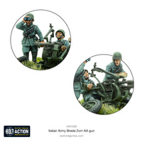 BOLT ACTION : ITALIAN ARMY BREDA 2CM AA GUN