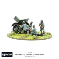 BOLT ACTION : ITALIAN ARMY 100/17 MODELLO 14 MEDIUM ARTILLERY