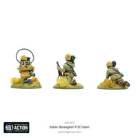 BOLT ACTION : ITALIAN BERSAGLIERI FORWARD OBSERVER TEAM