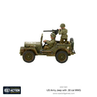 BOLT ACTION : US ARMY JEEP WITH 30 CAL MMG