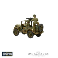 BOLT ACTION : US ARMY JEEP WITH 30 CAL MMG
