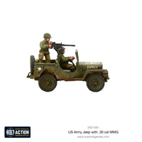 BOLT ACTION : US ARMY JEEP WITH 30 CAL MMG