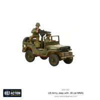 BOLT ACTION : US ARMY JEEP WITH 30 CAL MMG