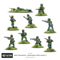 BOLT ACTION : ITALIAN PARACADUTISTI PARATROOPER INFANTRY SECTION 2