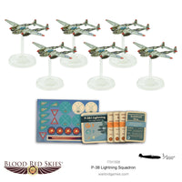 BLOOD RED SKIES : P-38 LIGHTNING SQUADRON