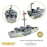 THE CRUEL SEAS - STARTER SET