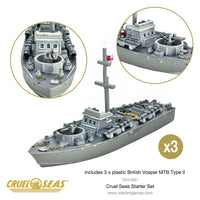 THE CRUEL SEAS - STARTER SET