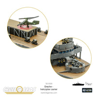 THE CRUEL SEAS - DRACHE HELICOPTER CARRIER