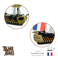 BLACK SEAS - FRENCH NAVY 1ST RATE