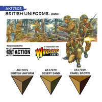 AK INTERACTIVE - BRITISH WWII UNIFORMS - QUICK GEN SET