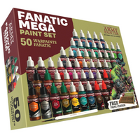 THE ARMY PAINTER  WARPAINTS FANATIC MEGA PAINT SET