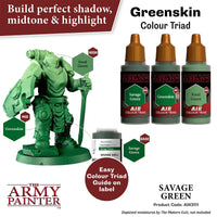 THE ARMY PAINTER WARPAINTS AIR SAVAGE GREEN