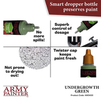 THE ARMY PAINTER WARPAINTS AIR UNDERGROWTH GREEN