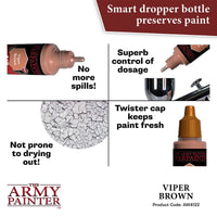THE ARMY PAINTER WARPAINTS AIR VIPER BROWN