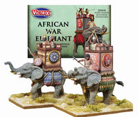 VICTRIX MINIATURES - VXA029 AFRICAN WAR ELEPHANT : CARTHAGINIAN, NUMIDIAN, ROMAN AND PTOLEMAIC